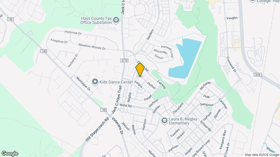 281 Hutton Map and Location Details