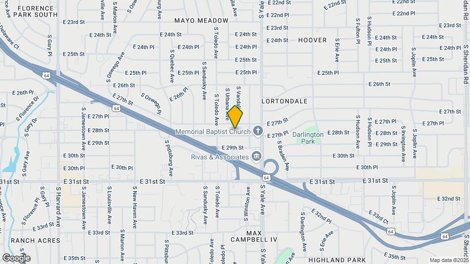 4537 E 28th St Map and Location Details
