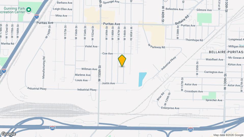4656 W 146th St Map and Location Details