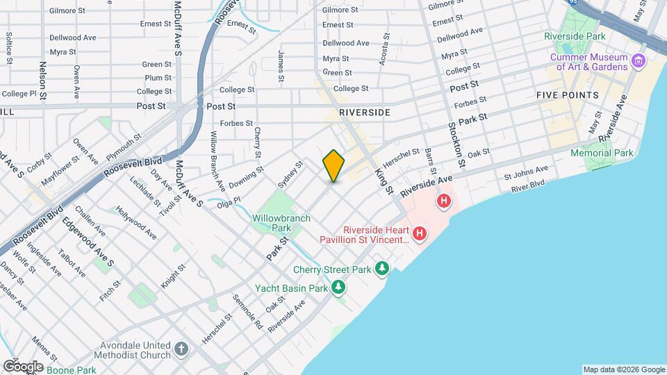 2788 Park St Mapa y Detalles de la Ubicación