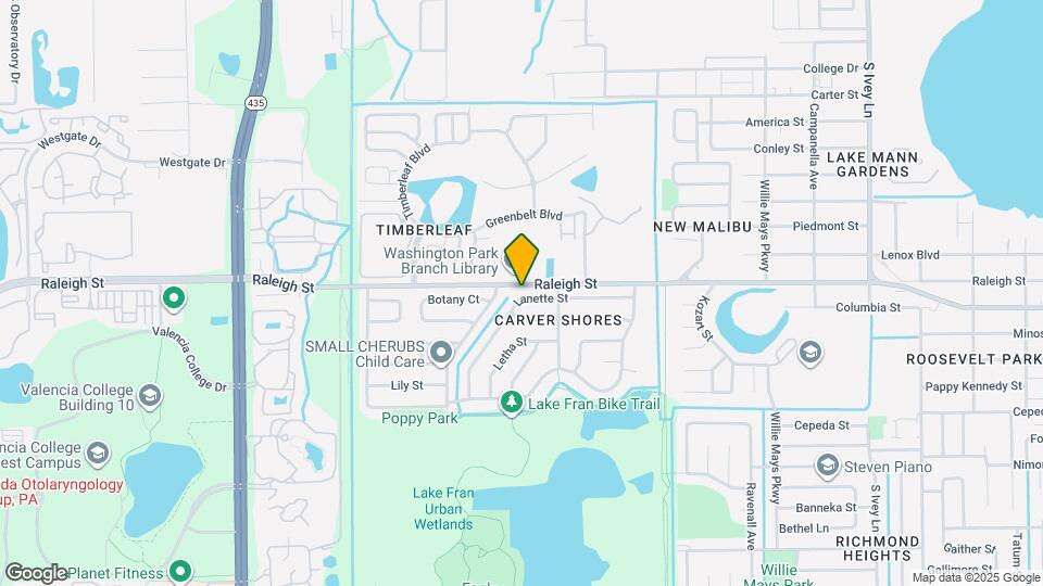 5165 Lanette St Map and Location Details