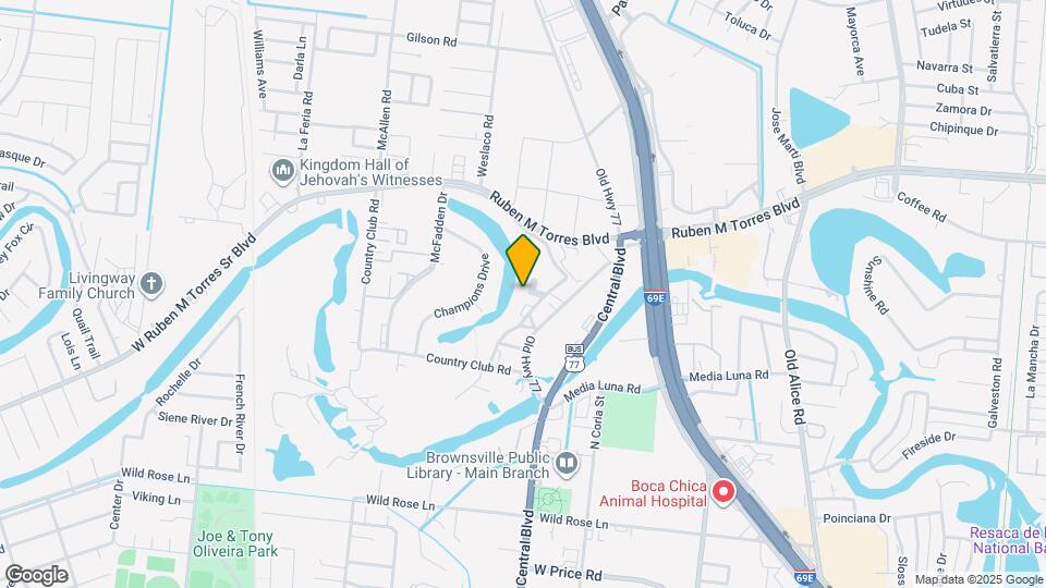 714 Continental Dr Map and Location Details