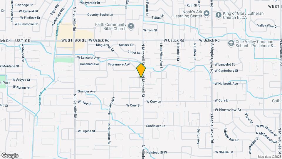 9830 N Mitchell St Map and Location Details