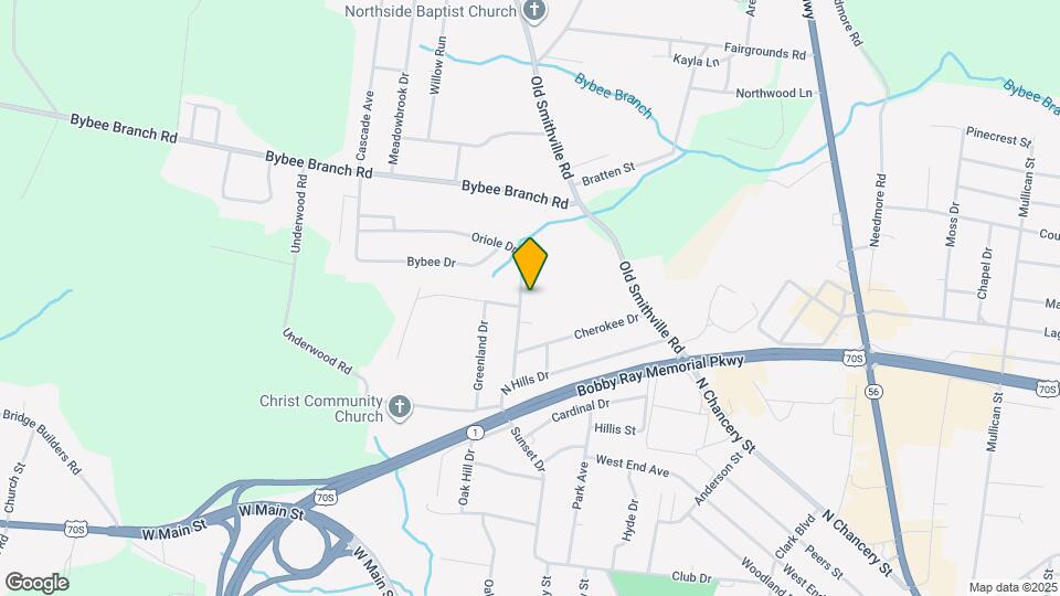 306 Oriole Dr Map and Location Details