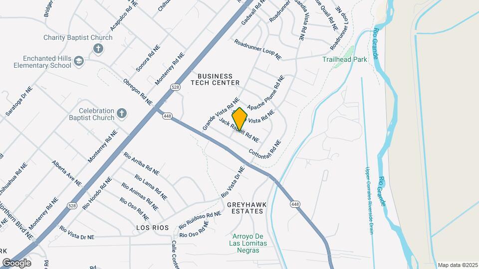 6082 Jack Rabbit Rd NE Map and Location Details