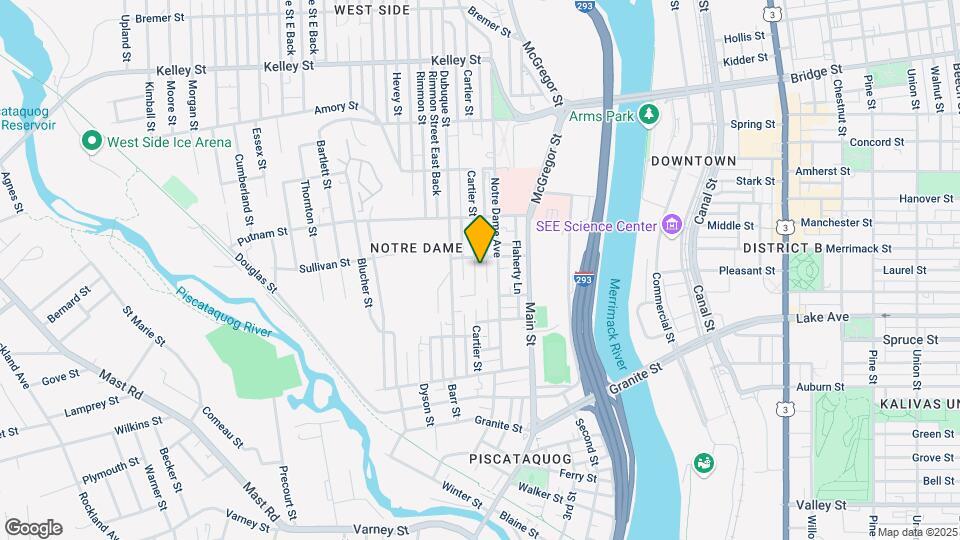 159 Cartier St Map and Location Details
