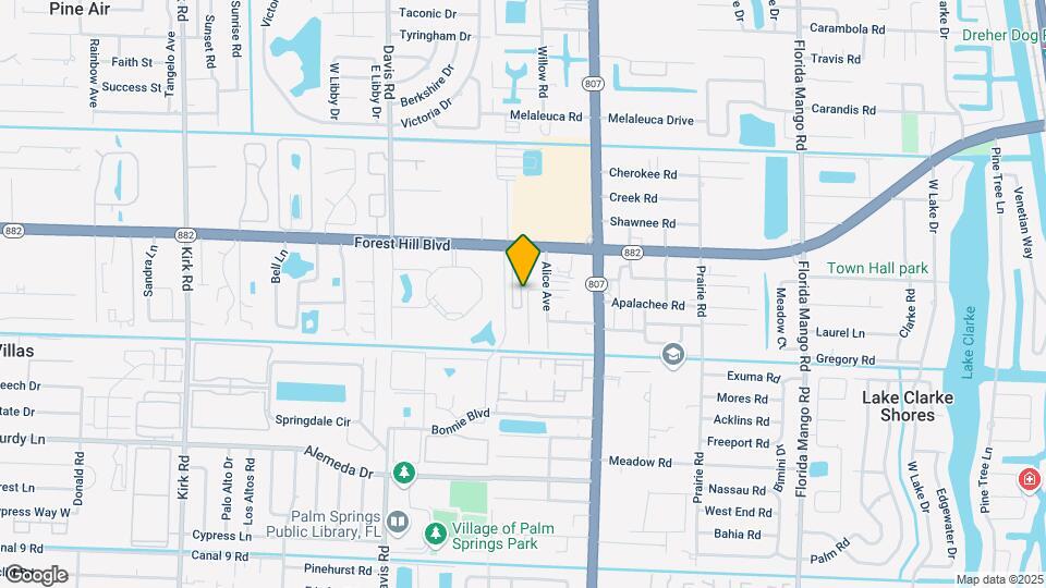 1109 Colonial Palms Way Map and Location Details