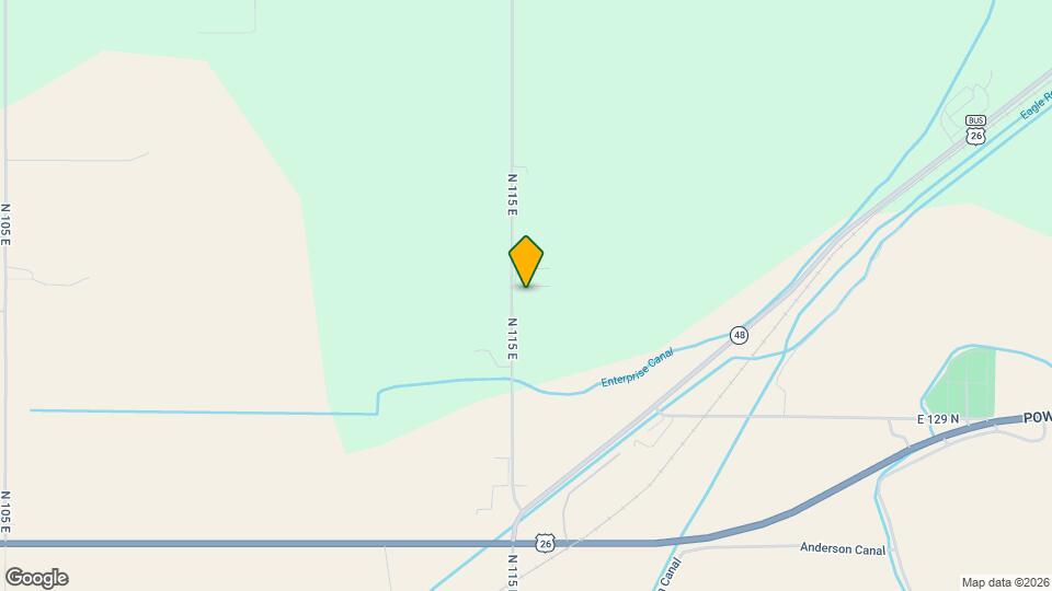 13262 N 115 E Map and Location Details