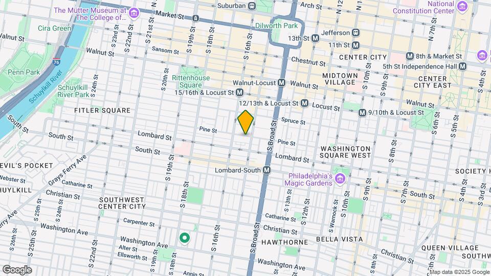 1510 Pine St Map and Location Details