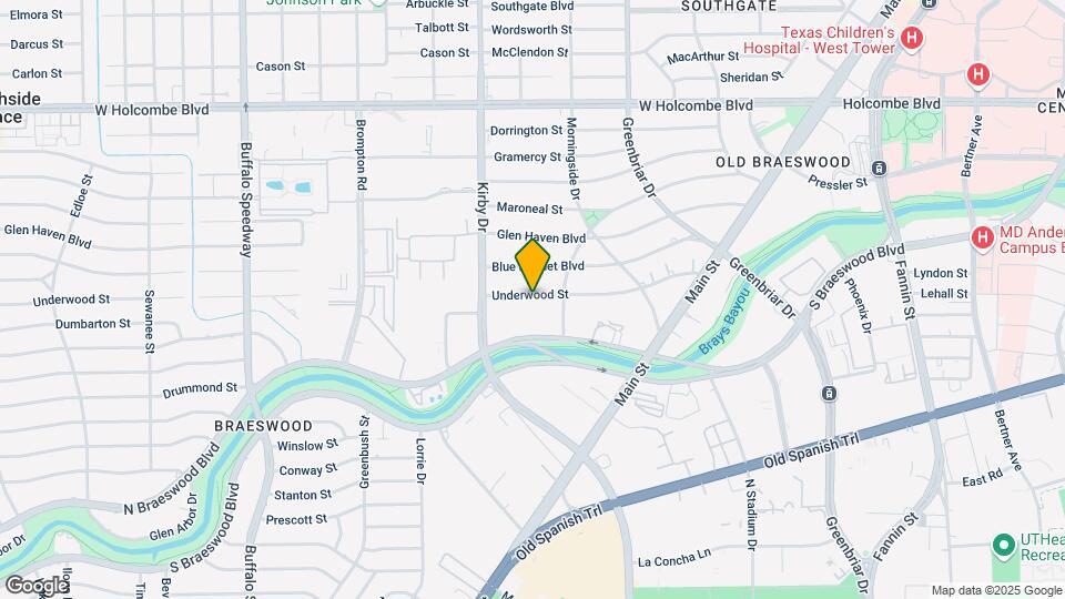 2475 Underwood St Map and Location Details