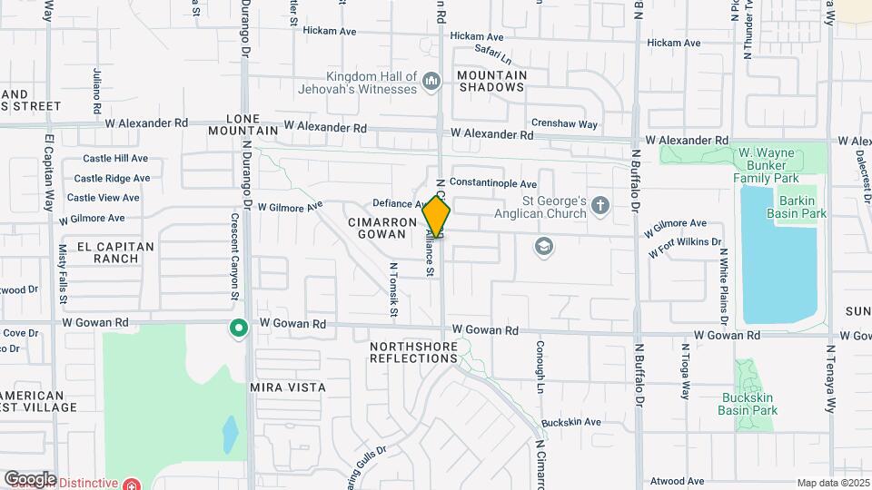 3740 Alliance St Map and Location Details