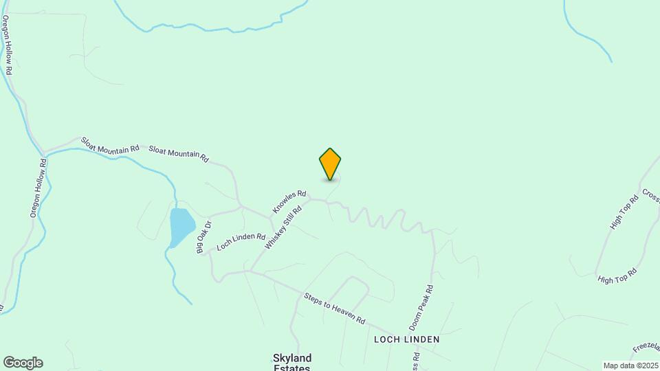 411 Whiskey Still Rd Map and Location Details