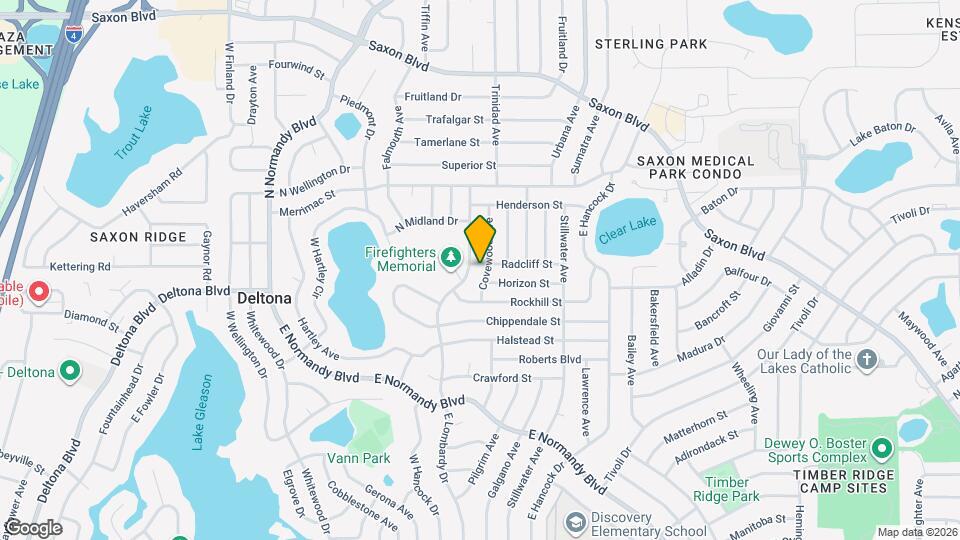 815 Radcliff St Mapa y Detalles de la Ubicación