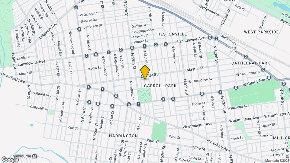 1329 N Wanamaker St Map and Location Details