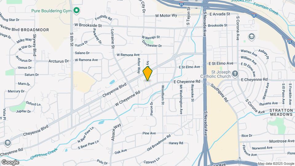 128 W Cheyenne Rd Map and Location Details