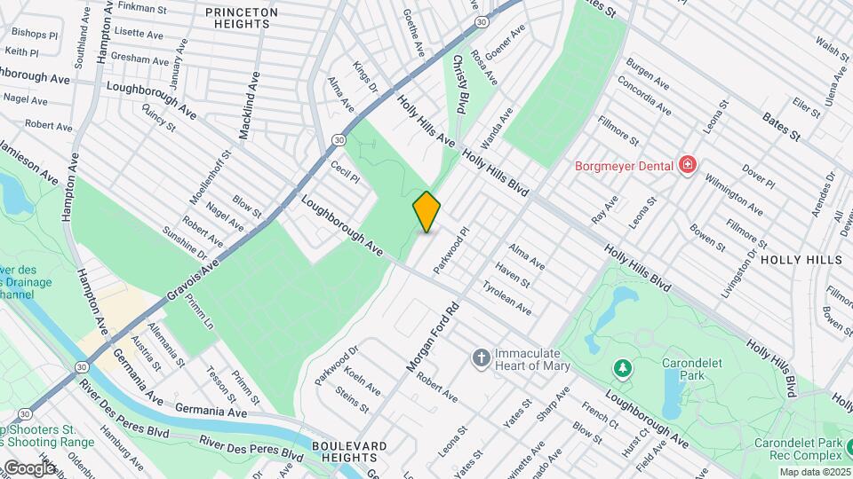 6725 Wanda Ave Map and Location Details