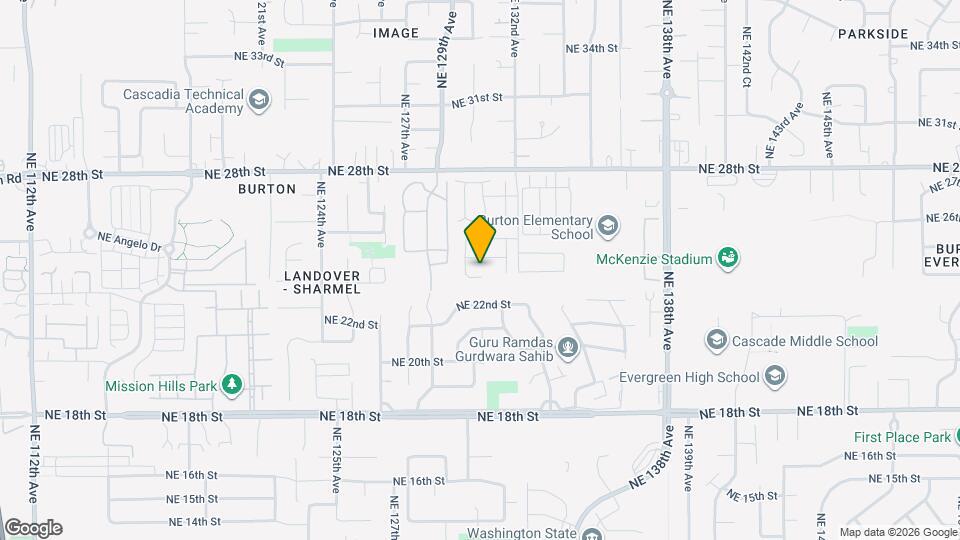 13010 NE 24th Cir Map and Location Details