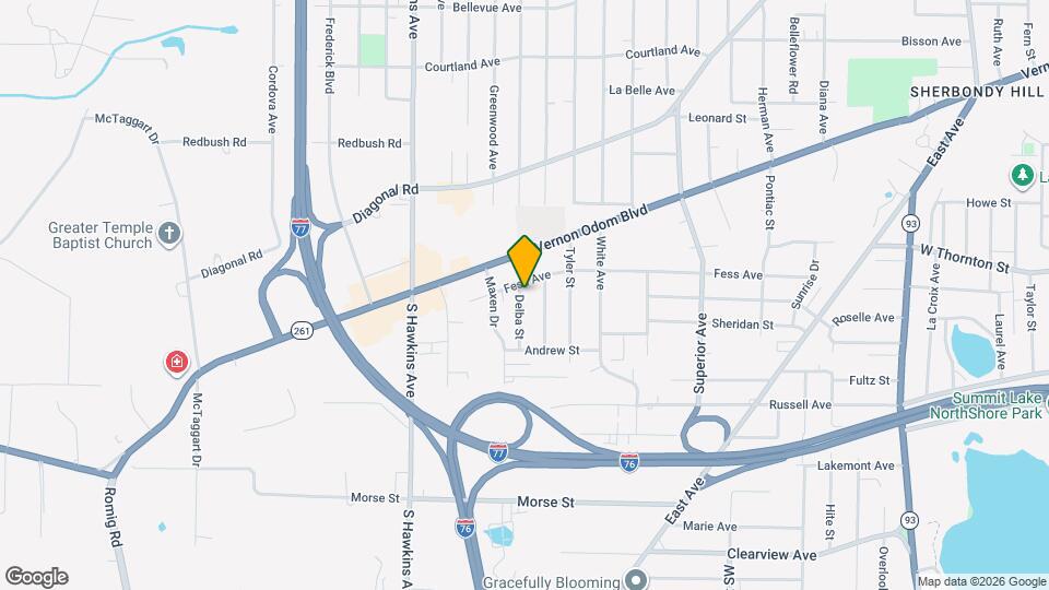 1589 Delba St Map and Location Details