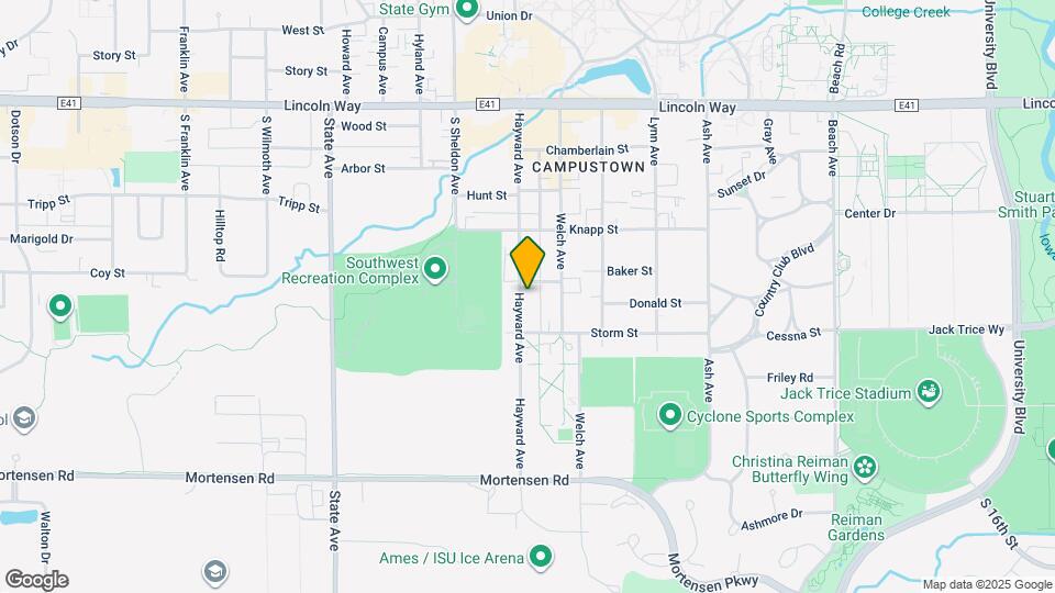 512 Hayward Ave Map and Location Details