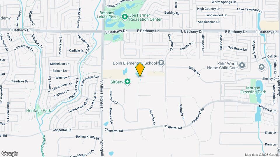 4705 Fulbrook Dr Map and Location Details