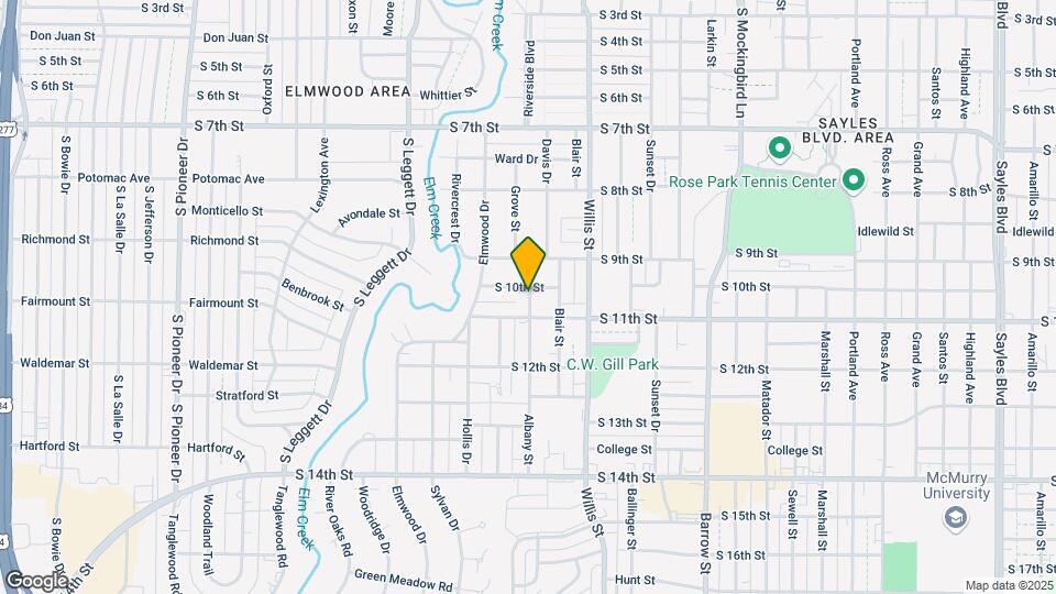 1010 Albany St Map and Location Details