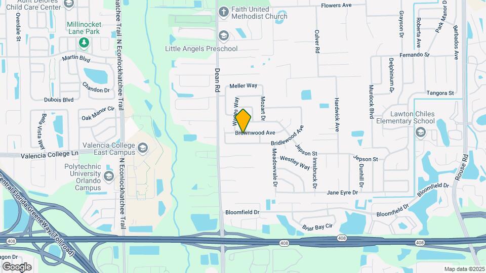 10114 Brownwood Ave Mapa y Detalles de la Ubicación