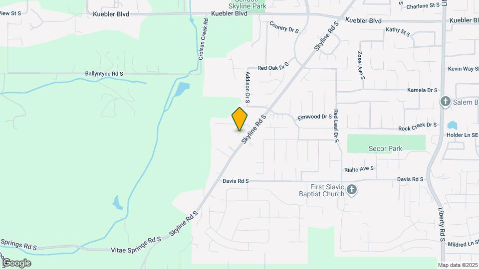 5590 Mountain Quail Dr S Map and Location Details