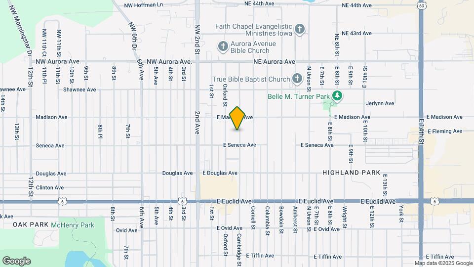 3916 Cambridge St Map and Location Details