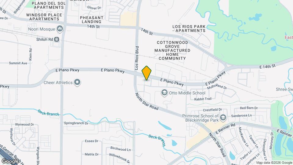 704 Thetford Ln Map and Location Details