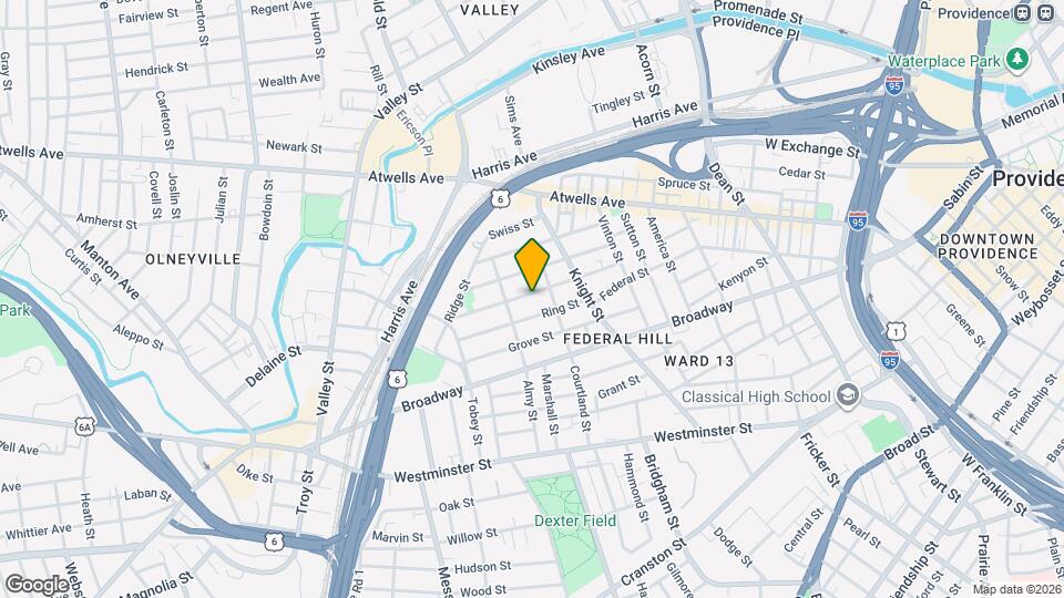 90 Penn St, Unit Unit 3 Map and Location Details