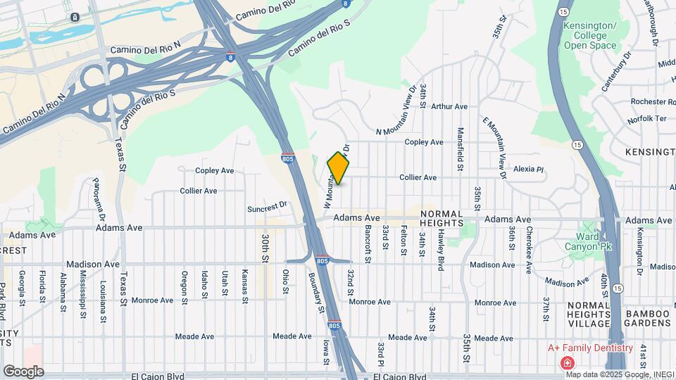 4769 W Mountain View Dr Mapa y Detalles de la Ubicación