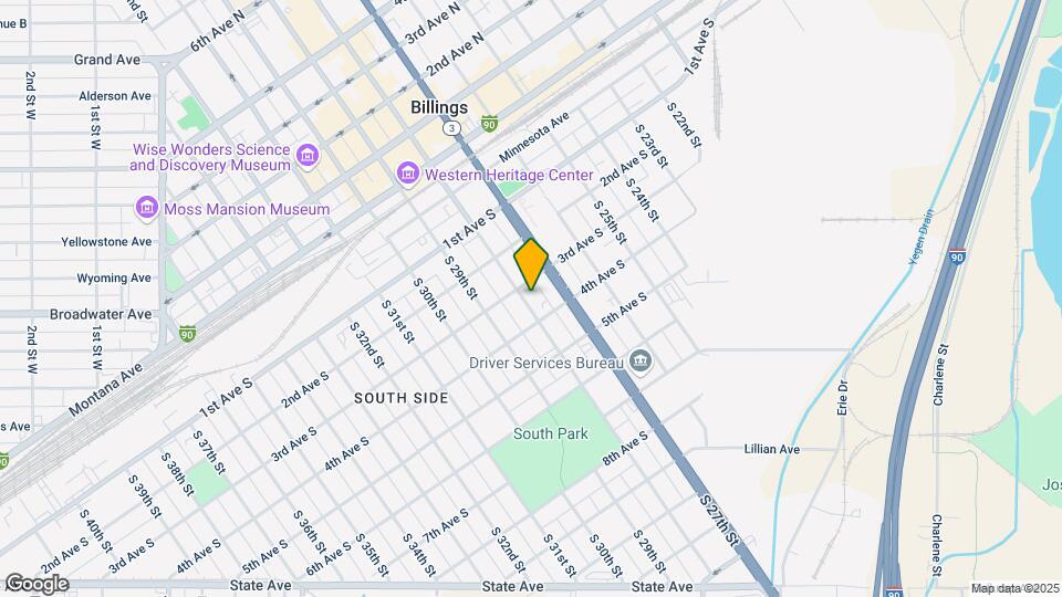 309 S 28th St Map and Location Details