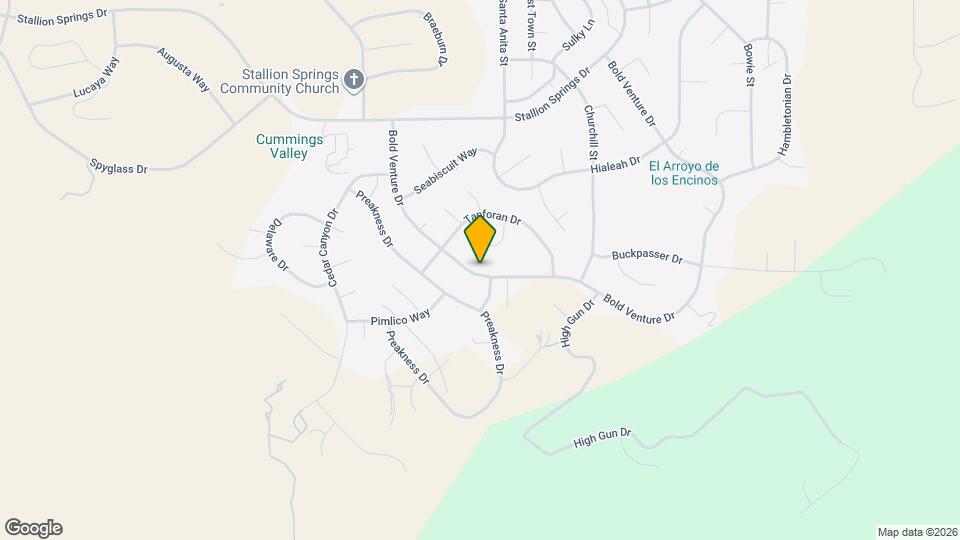 17161 Bold Venture Dr Map and Location Details