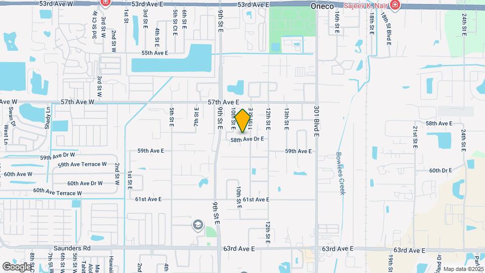 1015 58th Avenue Dr E, Unit 1015 Mapa y Detalles de la Ubicación