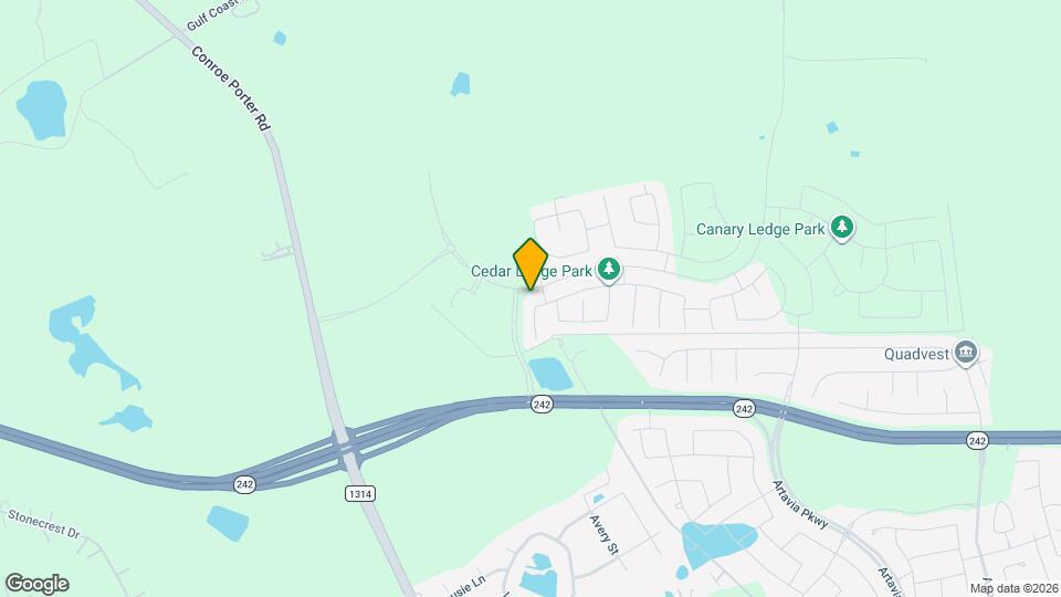 14403 Cedar Ledge Ln Map and Location Details