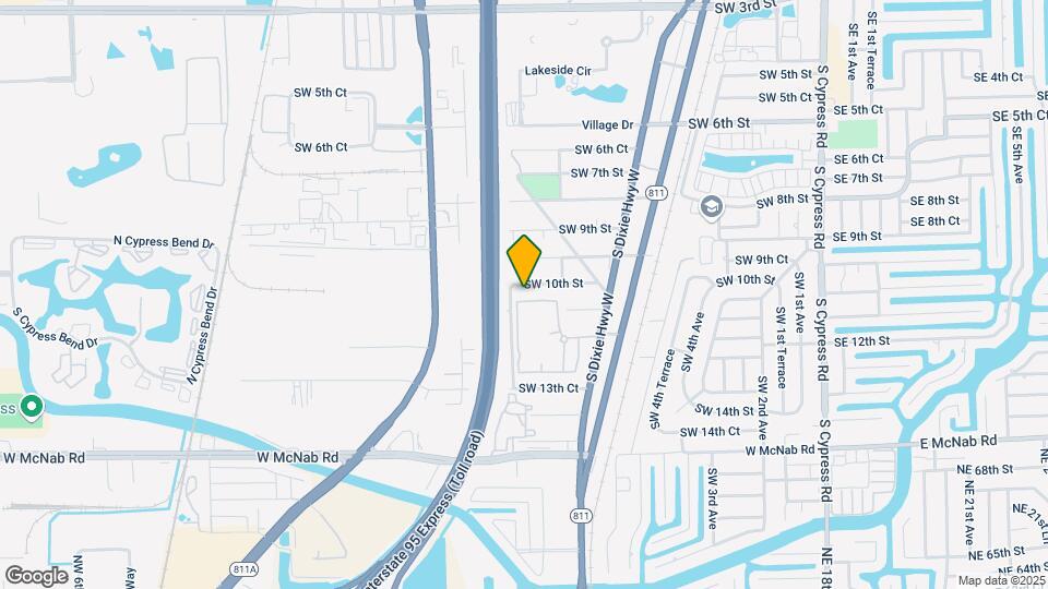 868 SW 10th St Mapa y Detalles de la Ubicación