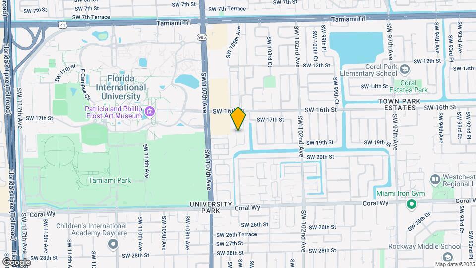 1803 SW 104th Pl Map and Location Details