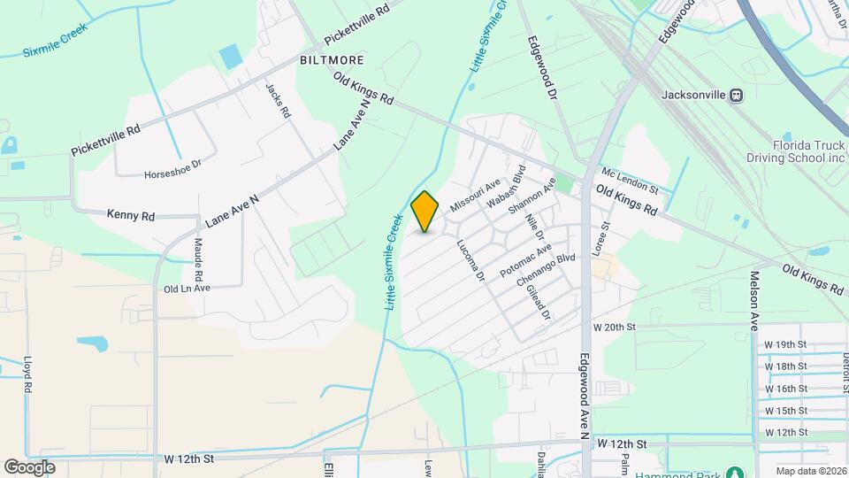 5453 Wabash Blvd Map and Location Details