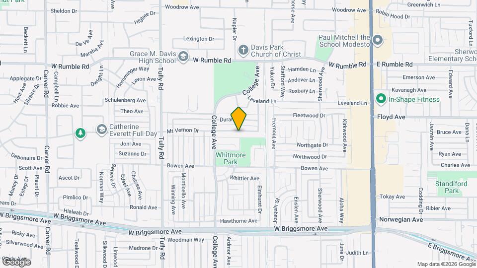 1002 Mt Vernon Dr Mapa y Detalles de la Ubicación