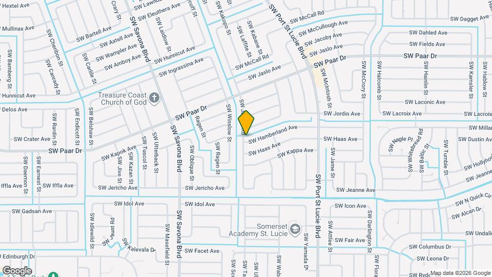 997 SW Hamberland Ave Map and Location Details