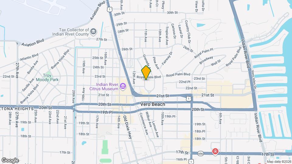 2222 Ponce De Leon Cir Map and Location Details
