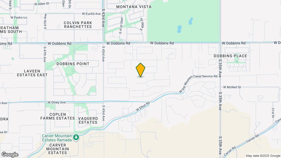 9635 S 40th Dr Mapa y Detalles de la Ubicación