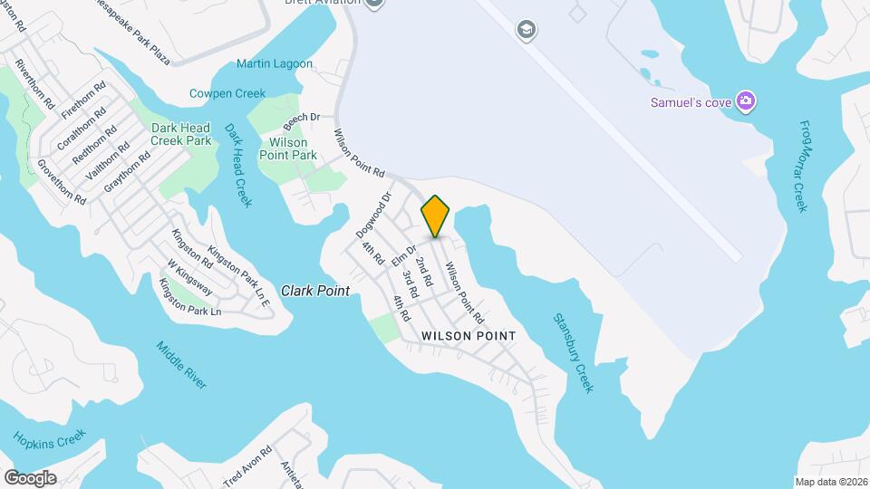 1300 Wilson Point Rd Mapa y Detalles de la Ubicación