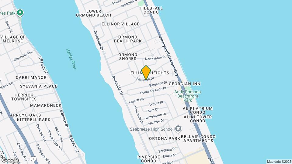 710 Flamingo Dr Map and Location Details