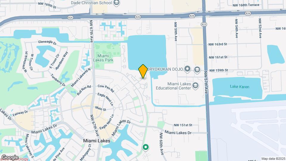 15525 Miami Lakeway N, Unit 207 Map and Location Details