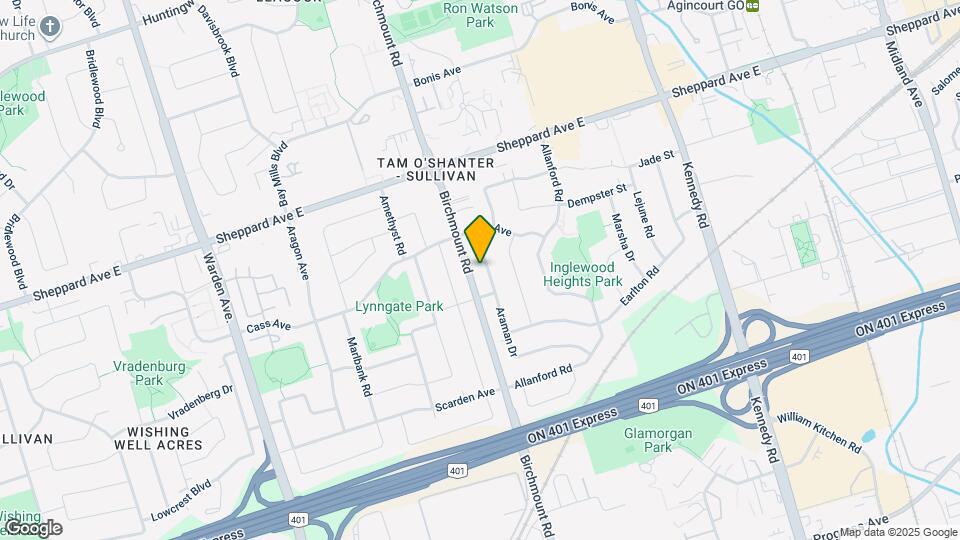 86 Araman Dr Map and Location Details
