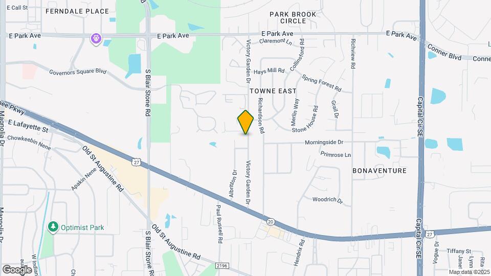 1100 Victory Garden Dr Map and Location Details