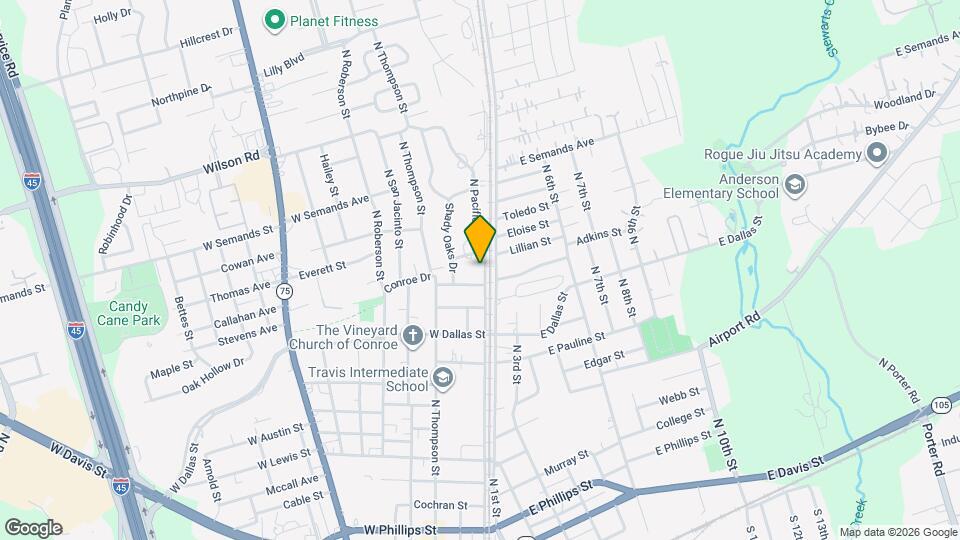 1203 N Pacific St Map and Location Details