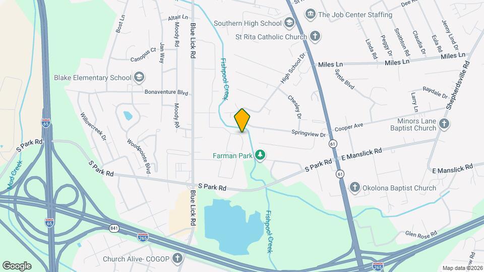 4209 Narcissus Dr Map and Location Details