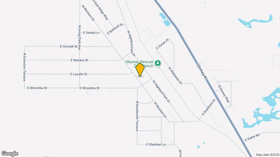 5135 N Western Dr Map and Location Details